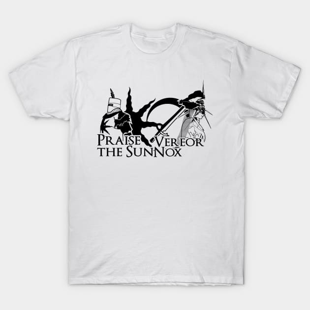 SUN AND MOON COVENANT [Black] T-Shirt by Xitpark